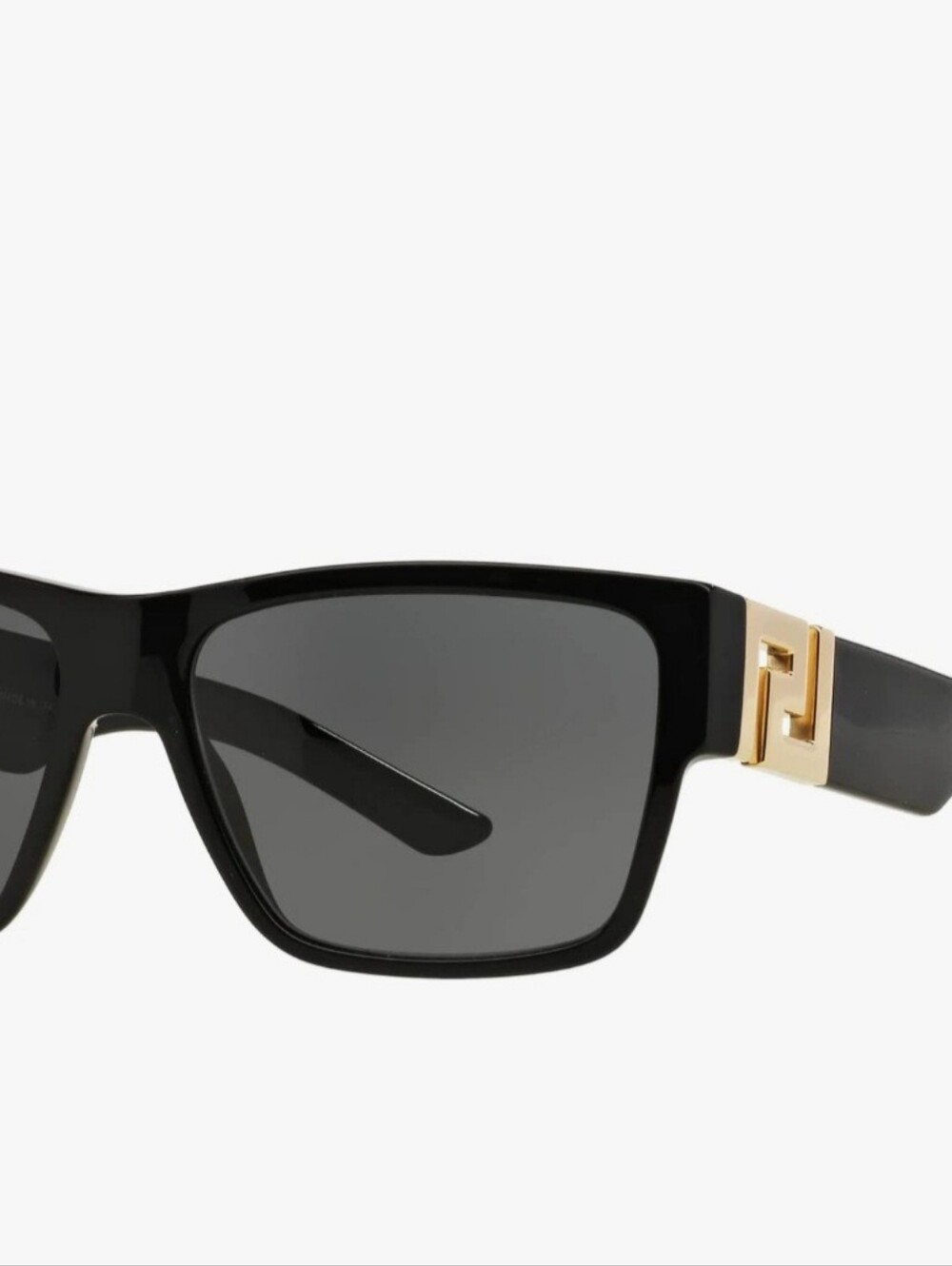 Black Sunglasses with Gold Accent - Men's Fashion AccessoryVersace Men's VE4296